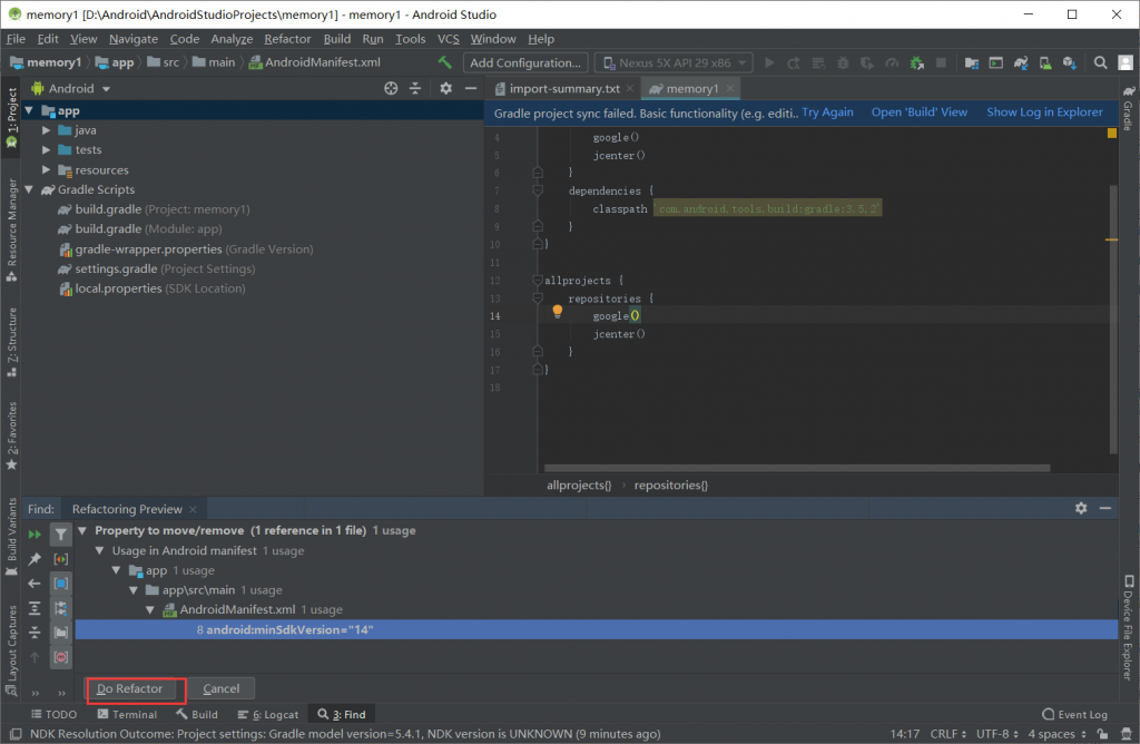 Eclipse项目导入AndroidStudio的坑插图17